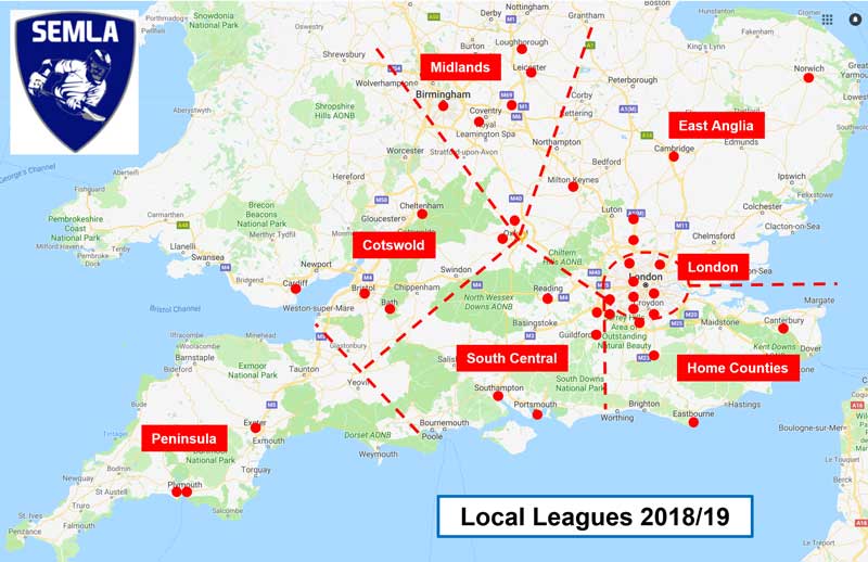 Local League map